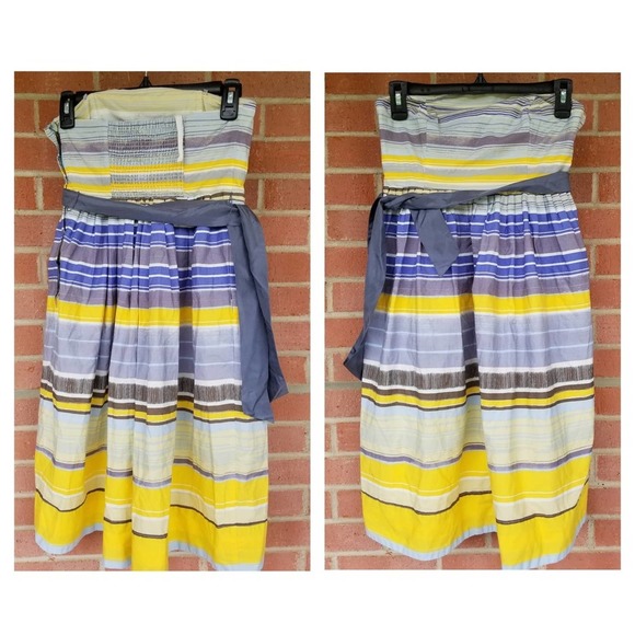 Maeve Anthro Paraiso Strapless Dress - Picture 3 of 7